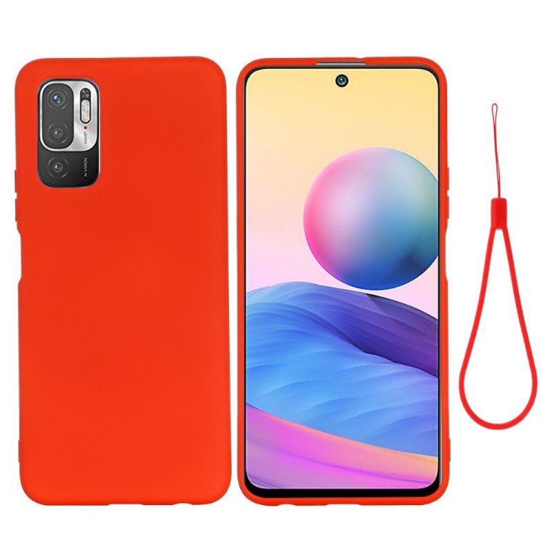 Telefoonhoesje voor Xiaomi Redmi Note 10 5G / Poco M3 Pro Bescherming Puro Vloeibare Siliconen