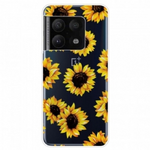 Telefoonhoesje voor OnePlus 10 Pro 5G Zonnebloemen