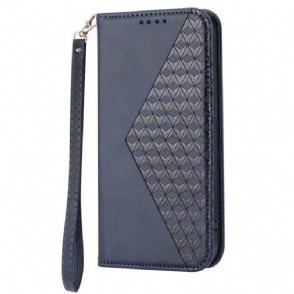 Bescherming Hoesje voor Poco X5 5G Folio-hoesje Stijl Leer 3d-patroon