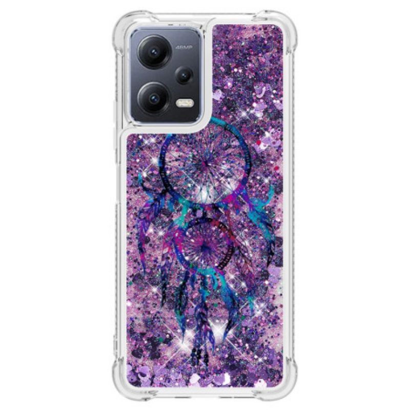 Hoesje voor Poco X5 5G Dream Catcher Pailletten