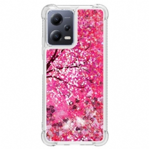 Hoesje voor Poco X5 5G Glitter Boom