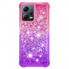 Hoesje voor Poco X5 5G Kleur Pailletten