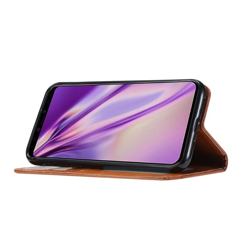 Folio-hoesje voor Google Pixel 4 XL Leren Effect Stand Case