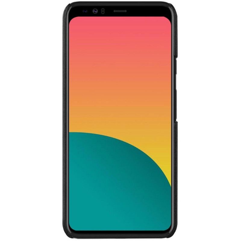 Hoesje voor Google Pixel 4 XL Imak Bicolor Imitatieleer - Zwart / Bruin