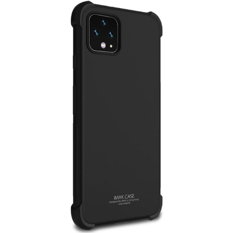 Telefoonhoesje voor Google Pixel 4 XL Klasse Protect - Zwart Metaal