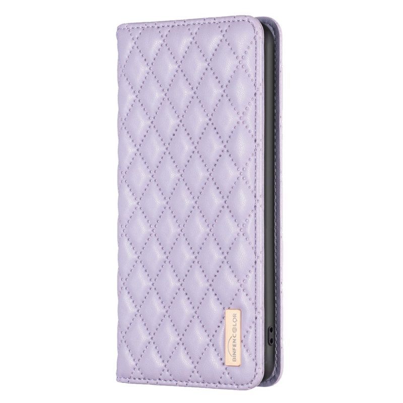 Bescherming Hoesje voor Xiaomi 13 Lite Folio-hoesje Binfen Kleurstijl Gewatteerd