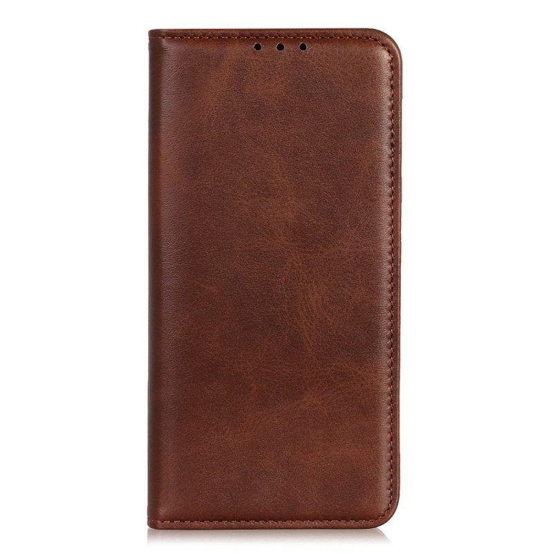 Bescherming Hoesje voor Xiaomi 13 Lite Folio-hoesje Gespleten Leer