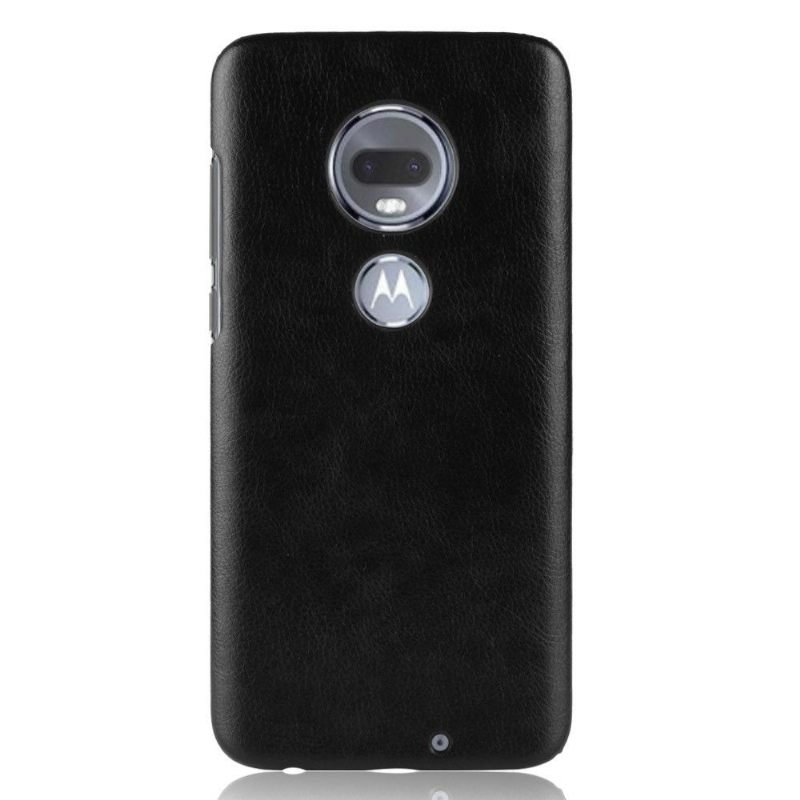 Hoesje voor Motorola Moto G7 Leereffect