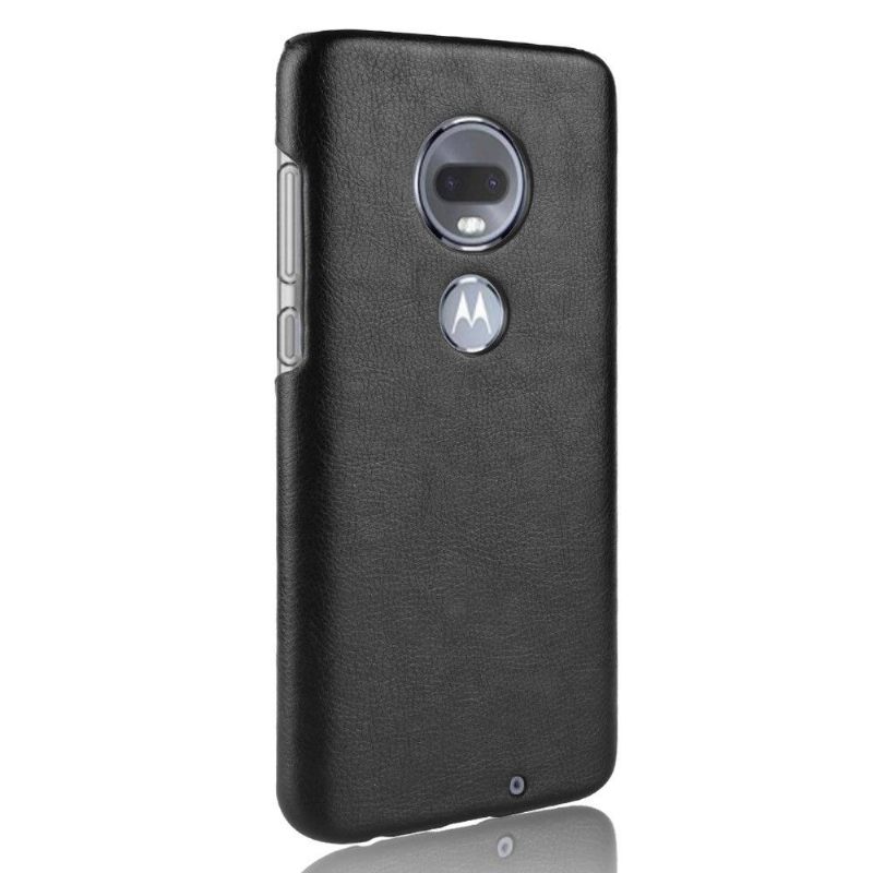 Hoesje voor Motorola Moto G7 Leereffect