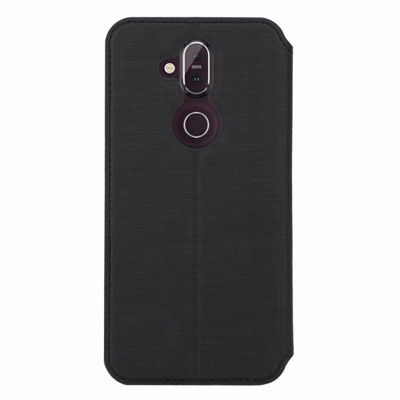 Cover voor Nokia 8.1 Anti-fall Ondersteuning Voor Getextureerde Beugels