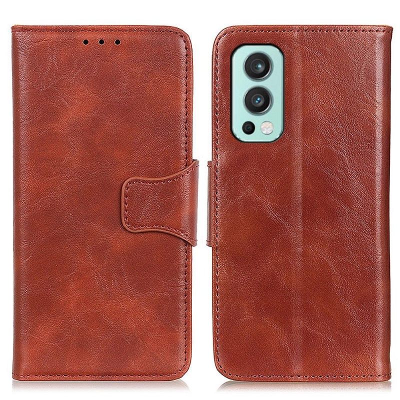 Case voor OnePlus Nord 2 5G Edouard Kunstleer