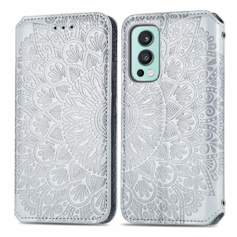 Folio-hoesje voor OnePlus Nord 2 5G Anti-fall Chique Mandala