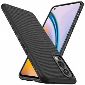 Hoesje voor OnePlus Nord 2 5G Anti-fall Silicone Streak Effect