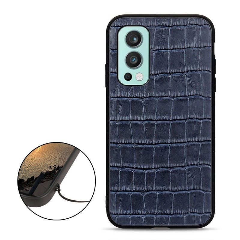 Hoesje voor OnePlus Nord 2 5G Chique Croco