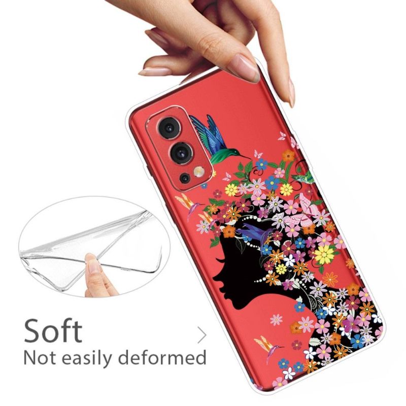 Hoesje voor OnePlus Nord 2 5G Kolibrie Bloemen