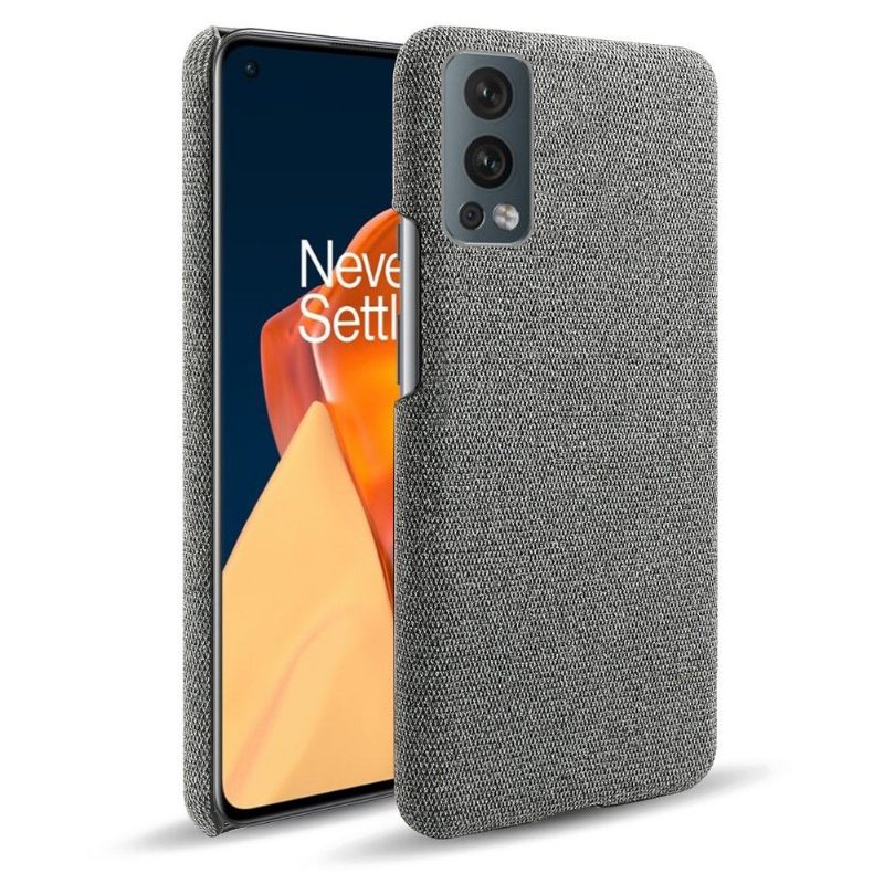 Hoesje voor OnePlus Nord 2 5G Stoffen Bekleding