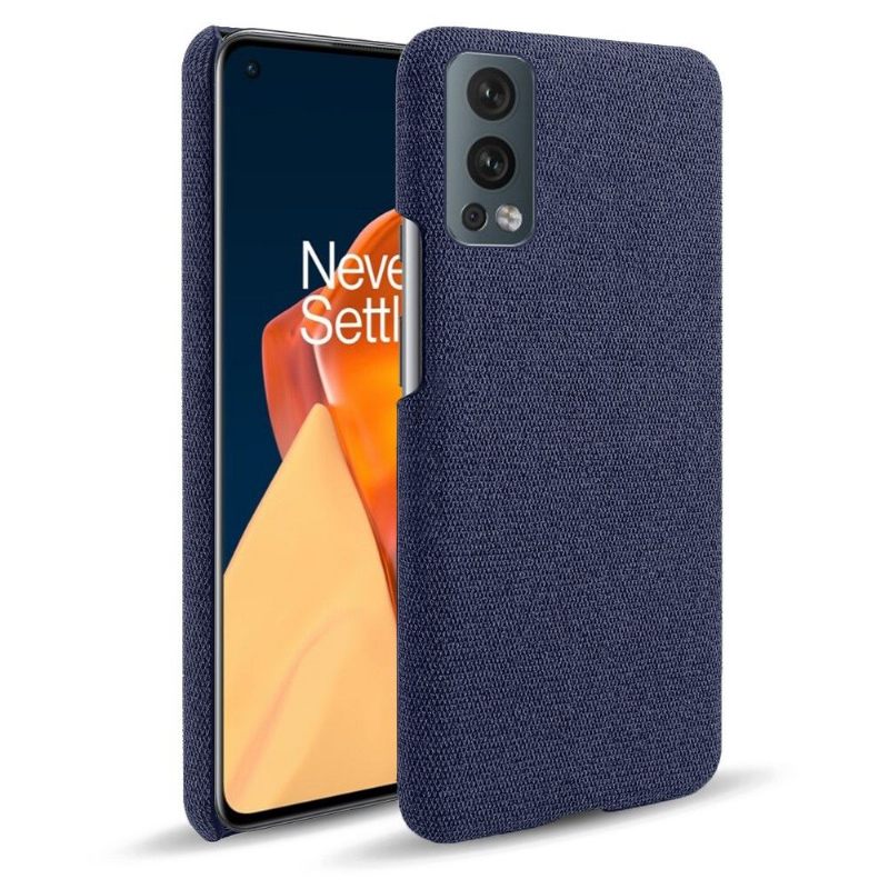 Hoesje voor OnePlus Nord 2 5G Stoffen Bekleding