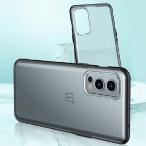 Telefoonhoesje voor OnePlus Nord 2 5G Bescherming Armor Series Semi Clear