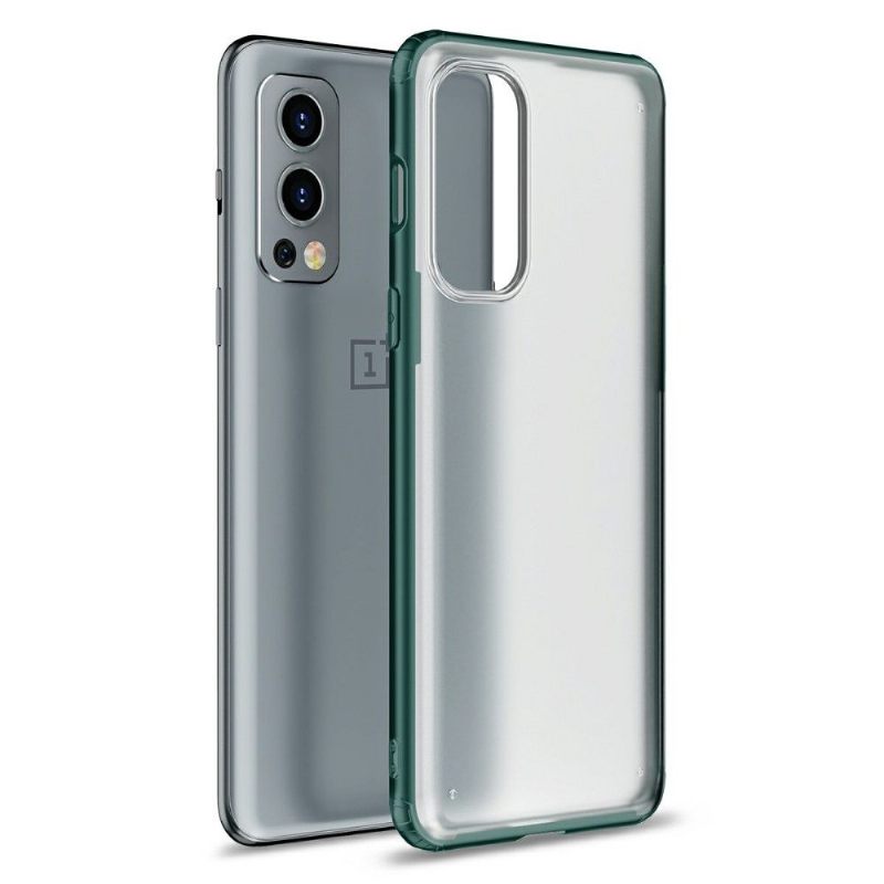 Telefoonhoesje voor OnePlus Nord 2 5G Bescherming Armor Series Semi Clear