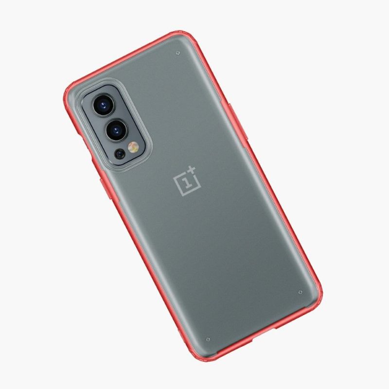 Telefoonhoesje voor OnePlus Nord 2 5G Bescherming Armor Series Semi Clear