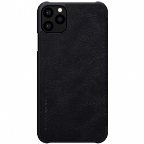 Folio-hoesje voor iPhone 11 Pro Nillkin Qin Kunstleer