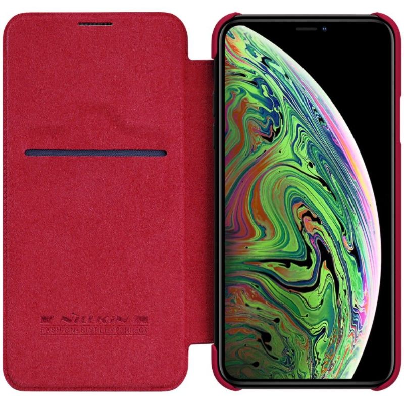 Folio-hoesje voor iPhone 11 Pro Nillkin Qin Kunstleer