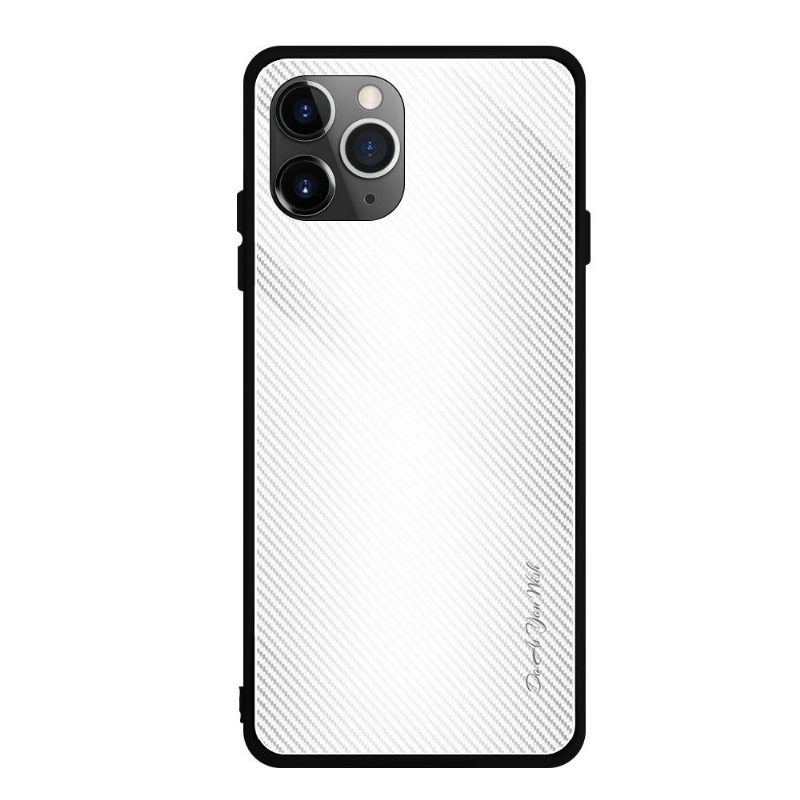 Hoesje voor iPhone 11 Pro Achterkant Van Koolstofglas