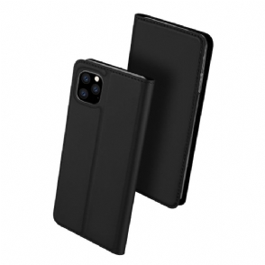 Leren Hoesje voor iPhone 11 Pro Satijnen Coating