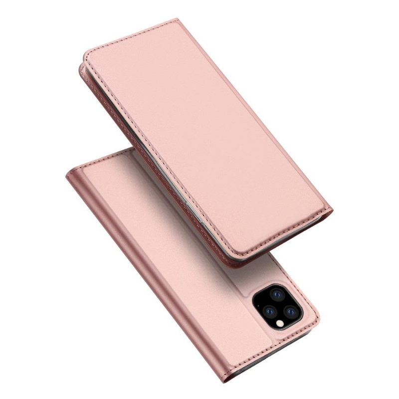 Leren Hoesje voor iPhone 11 Pro Satijnen Coating