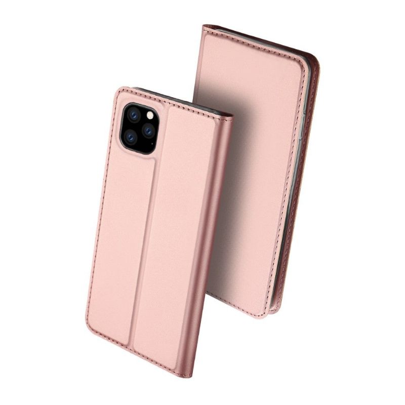 Leren Hoesje voor iPhone 11 Pro Satijnen Coating