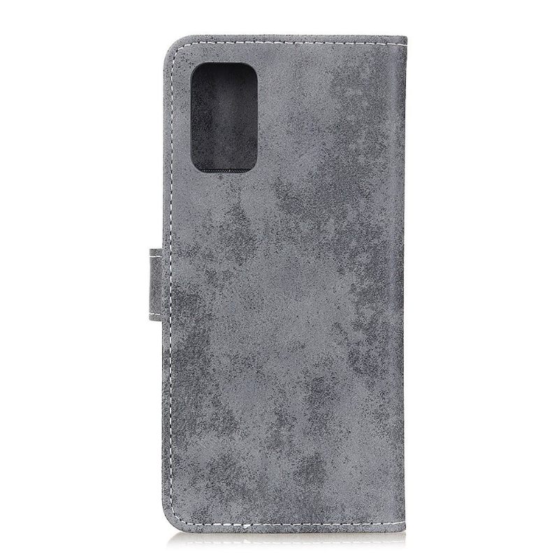 Leren Hoesje voor OnePlus 8T Bescherming Cyrius Kunstleer Vintage