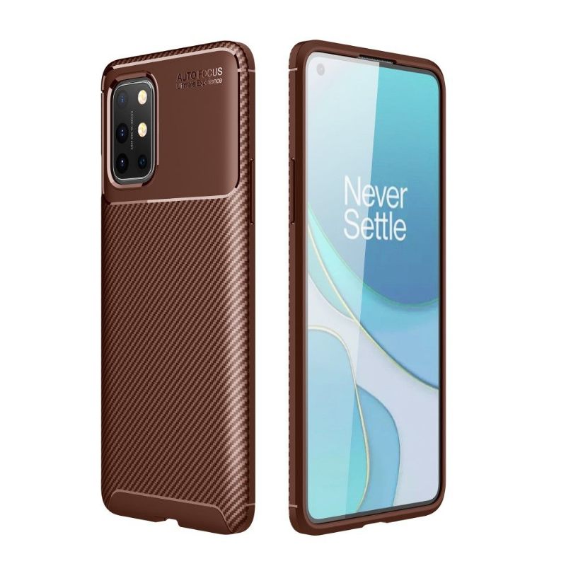 Telefoonhoesje voor OnePlus 8T Bescherming Koolstofvezeleffect