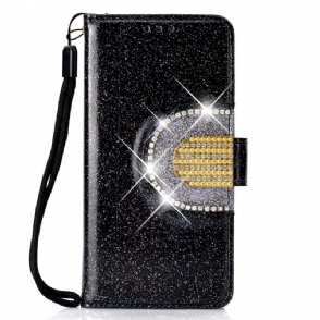 Cover voor Huawei P30 Glamoureuze Pailletten Met Spiegel