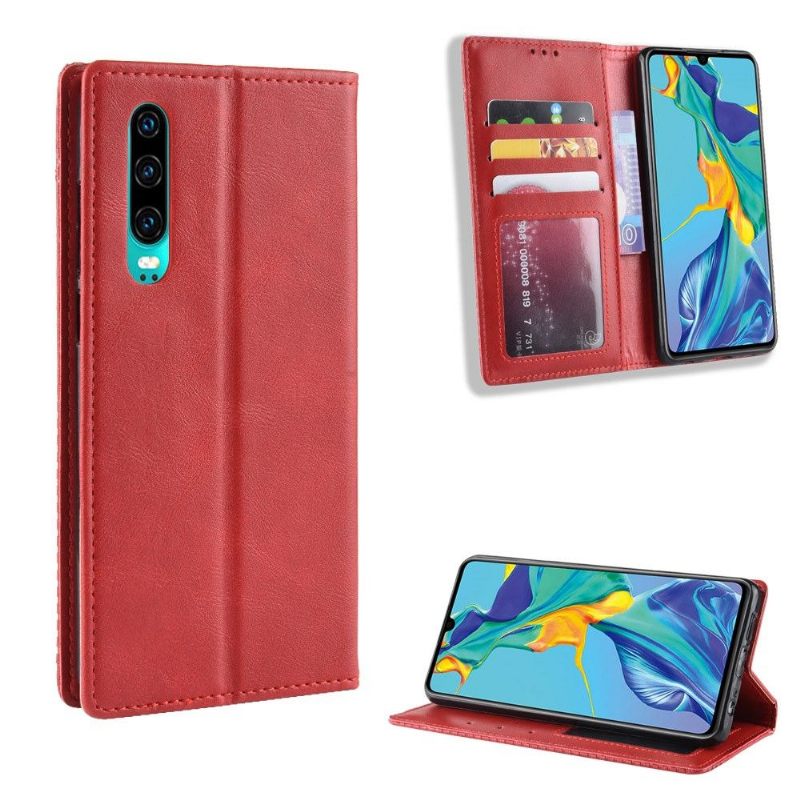 Cover voor Huawei P30 Leerstijl Le Cirénius