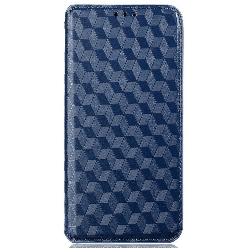 Bescherming Hoesje voor Google Pixel 7 Pro Folio-hoesje 3d Kubussen