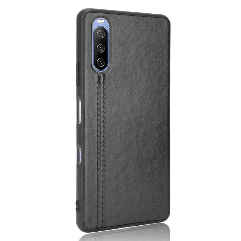 Hoesje voor Sony Xperia 10 III Ledereffect