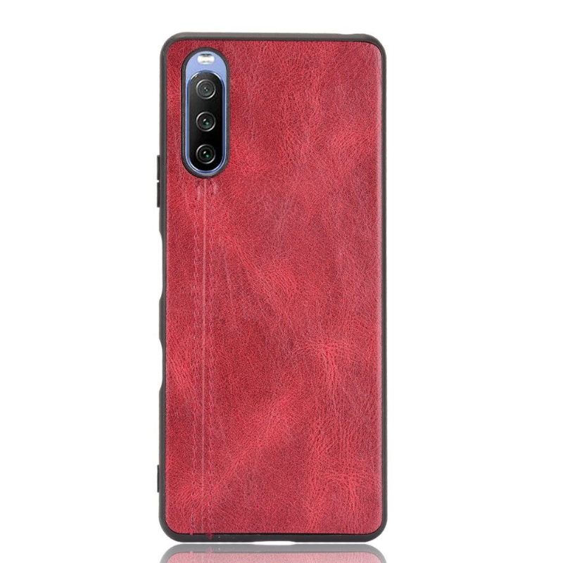 Hoesje voor Sony Xperia 10 III Ledereffect