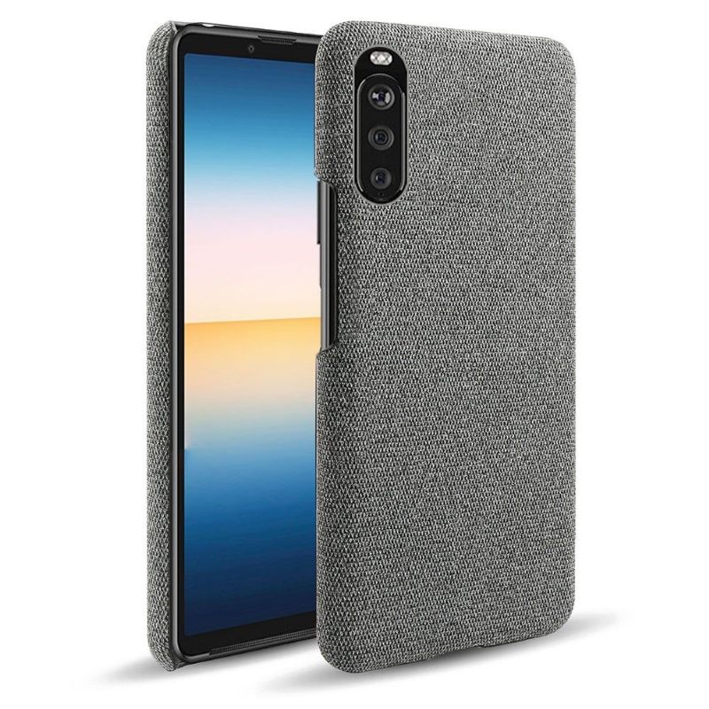 Hoesje voor Sony Xperia 10 III Stoffen Bekleding