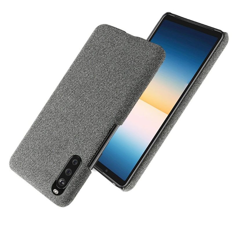 Hoesje voor Sony Xperia 10 III Stoffen Bekleding