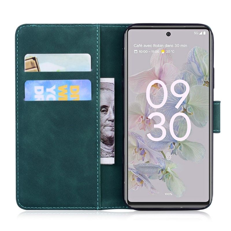 Folio-hoesje voor Google Pixel 6a Roman Soft Touch