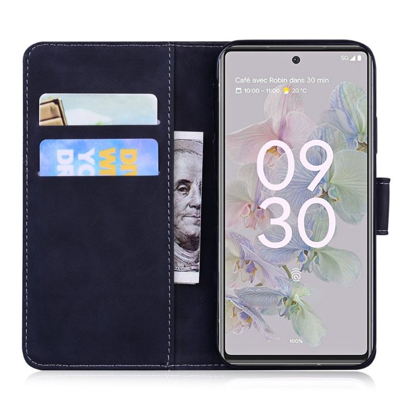 Folio-hoesje voor Google Pixel 6a Roman Soft Touch