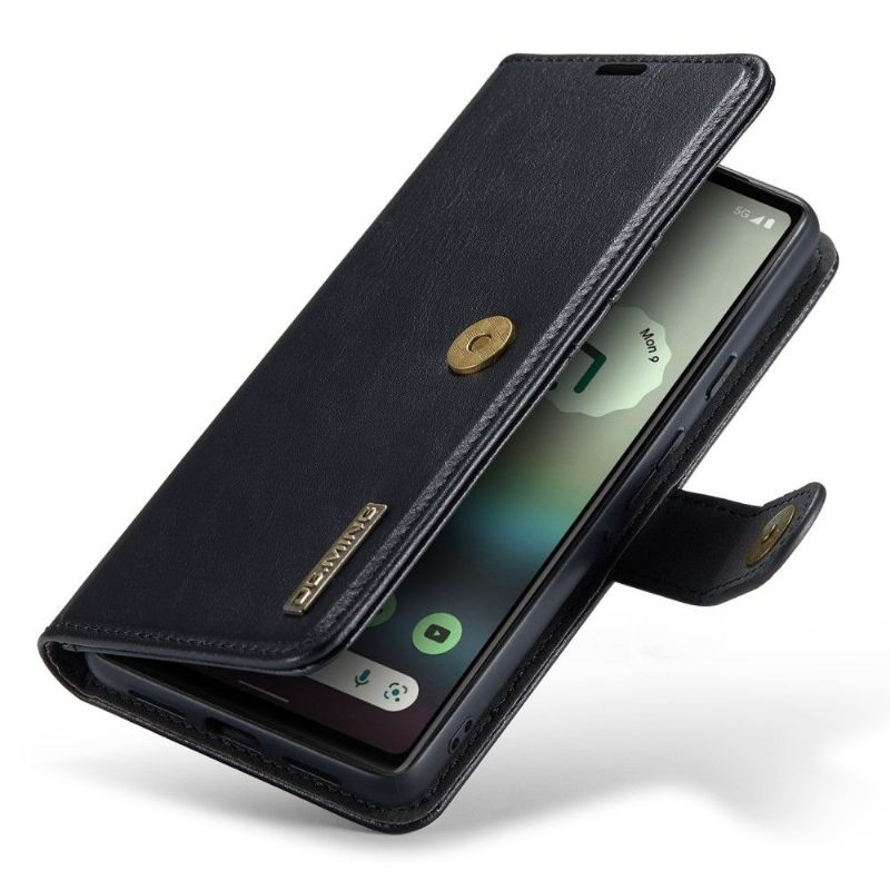 Hoesje Flip Case voor Google Pixel 6a Bescherming Hoesje 2 in 1 En Afneembare Shell