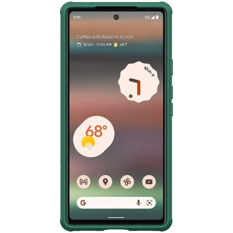 Hoesje voor Google Pixel 6a Camshield Met Achterste Lensdop