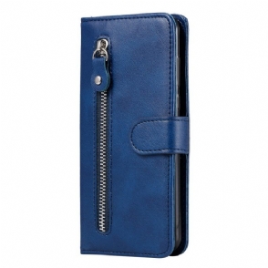 Folio-hoesje voor Samsung Galaxy A13 Driehoeken Met Lanyard