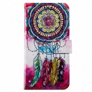 Folio-hoesje voor Samsung Galaxy A13 Strakke Mandala