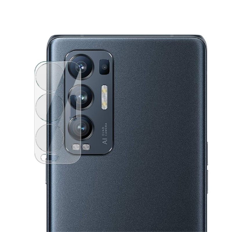 Oppo Find X3 Neo Gehard Glas Voor Lens (2 Stuks)