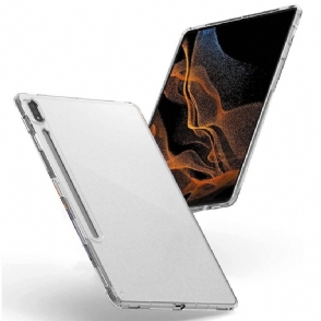 Hoesje voor Samsung Galaxy Tab S8 Ultra Anti-fall Transparante Siliconen