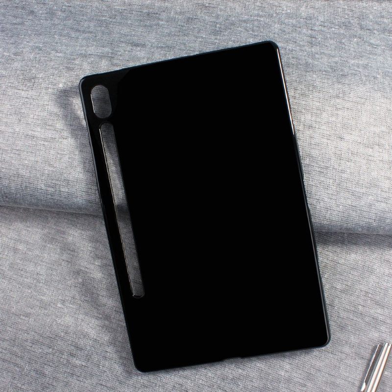 Hoesje voor Samsung Galaxy Tab S8 Ultra Prem's Mat Zwart