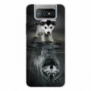 Hoesje voor Asus Zenfone 7 / 7 Pro Puppy-droom