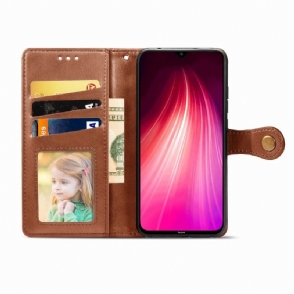 Flip Case voor Xiaomi Redmi Note 8 2021 Indila Kunstleer Kaarthouder
